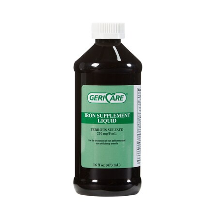 Geri-Care Iron Liquid 220 mg 1 Bottle(s), 473.18 ml Q701-16-GCP
